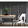 Louvre Decorative Screen 600 x 1800mm Black