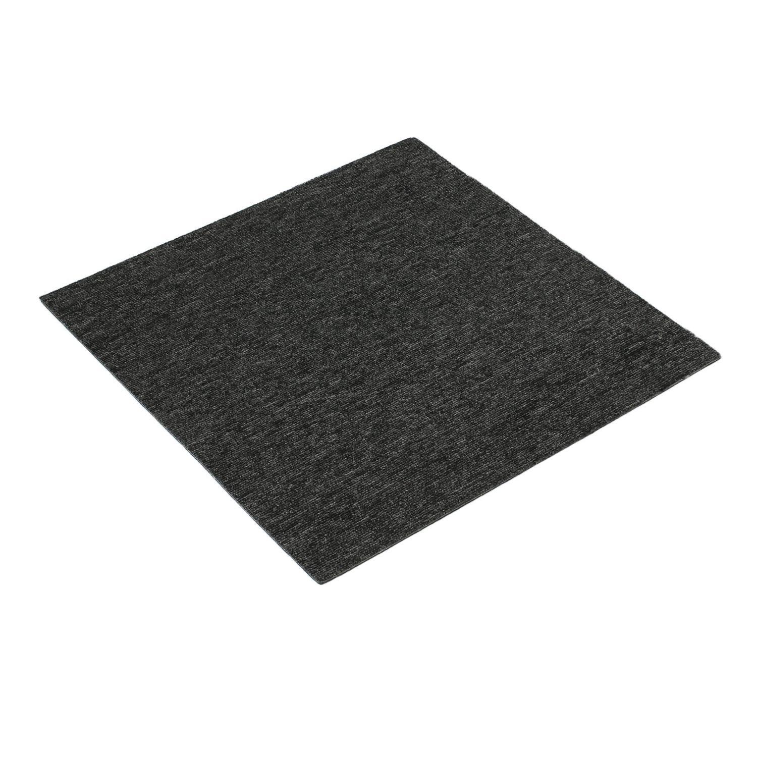 Atlanta Carpet Tile 500 x 500mm Charcoal