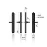 D-LOCK DIGITA LOCK MATT BLACK FOR SLIDING DOOR 35MM BACKSET