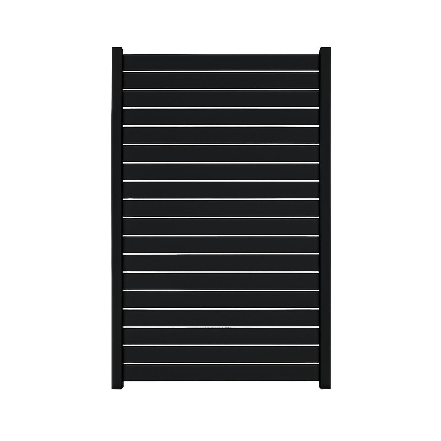 Xpress Fence Gate Box Set  1800mm H x 1000mm W  Satin Black