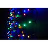 Curtain Light Lighted wire length: 2.1m / Solar Panel Warm White and Multi Colour