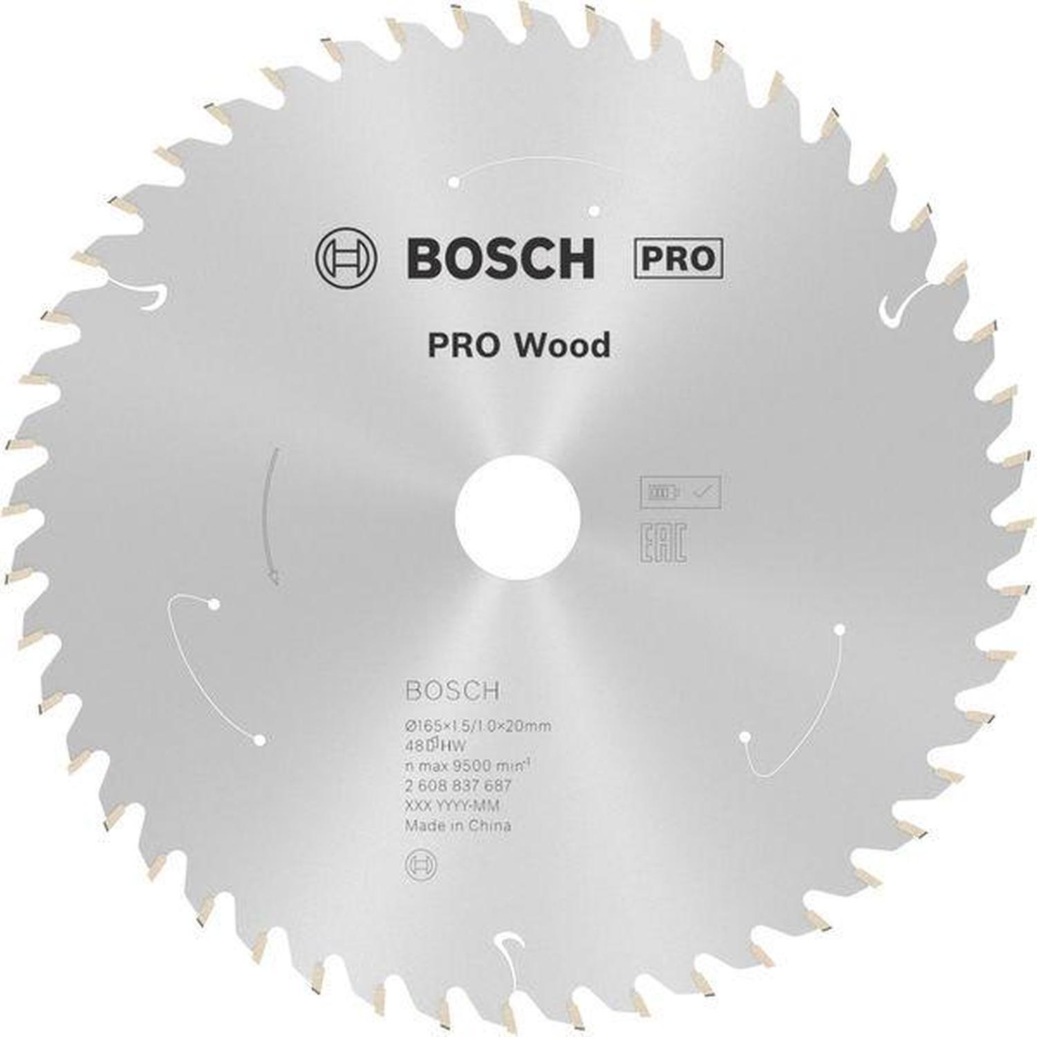 Wood Circular Saw Blade 48T  165mm