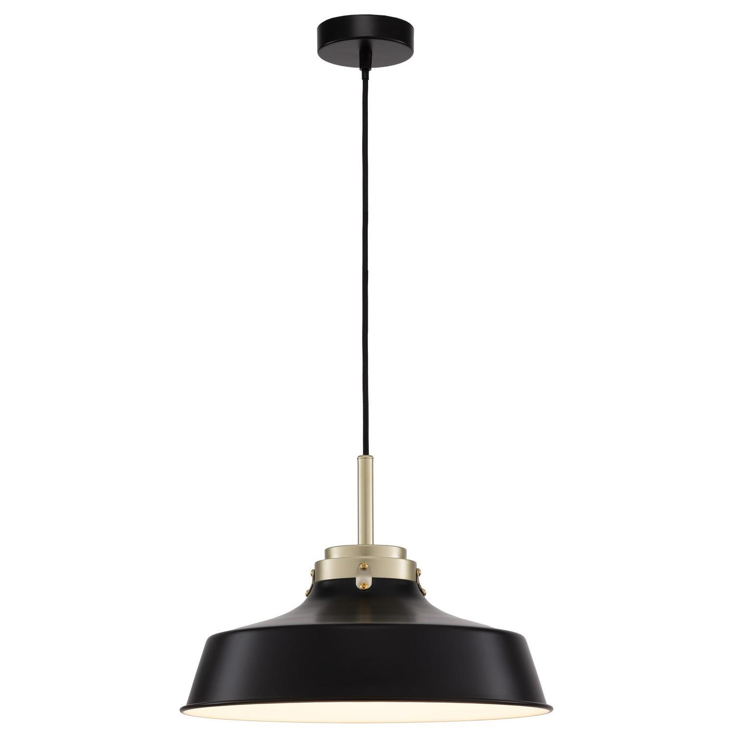 August Pendant 35cm Black