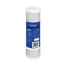 5 Micron Carbon Block Water Filter  2.5 x 10 inches White and Blue 70 x 250mm White