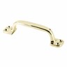 Pull Handle 120mm Brass Finish