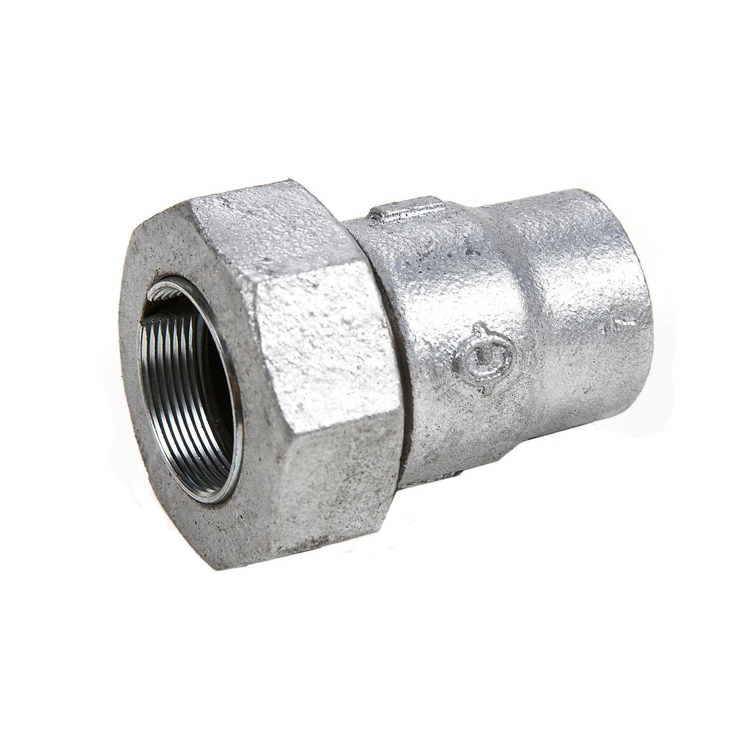 Galvanised LA Riken Adaptor Male