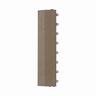 WPC Tile Ramp - Straight L:300mm, W:73mm, H:22mm Mocha