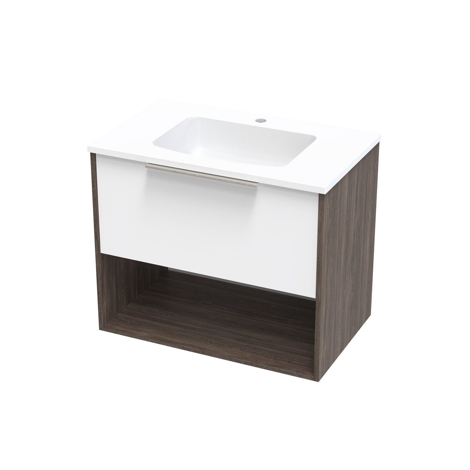 Nikau Drawer Open Wall Hung Vanity