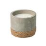 Round Citronella Cement Candle With Rope