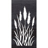 SmartScreen ToeToe Decorative Screen 600 x 1200mm Woodgrain Black