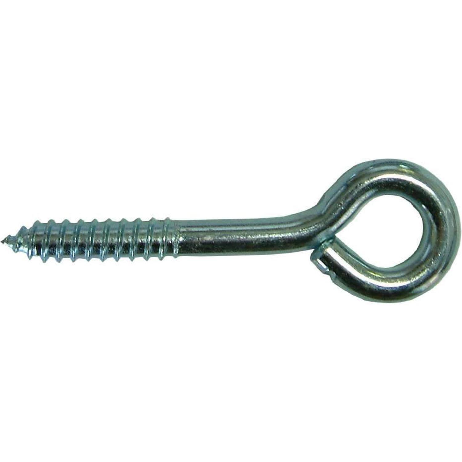 Screw Eye - Zinc Plated 3-3/4 x 1/4 inch