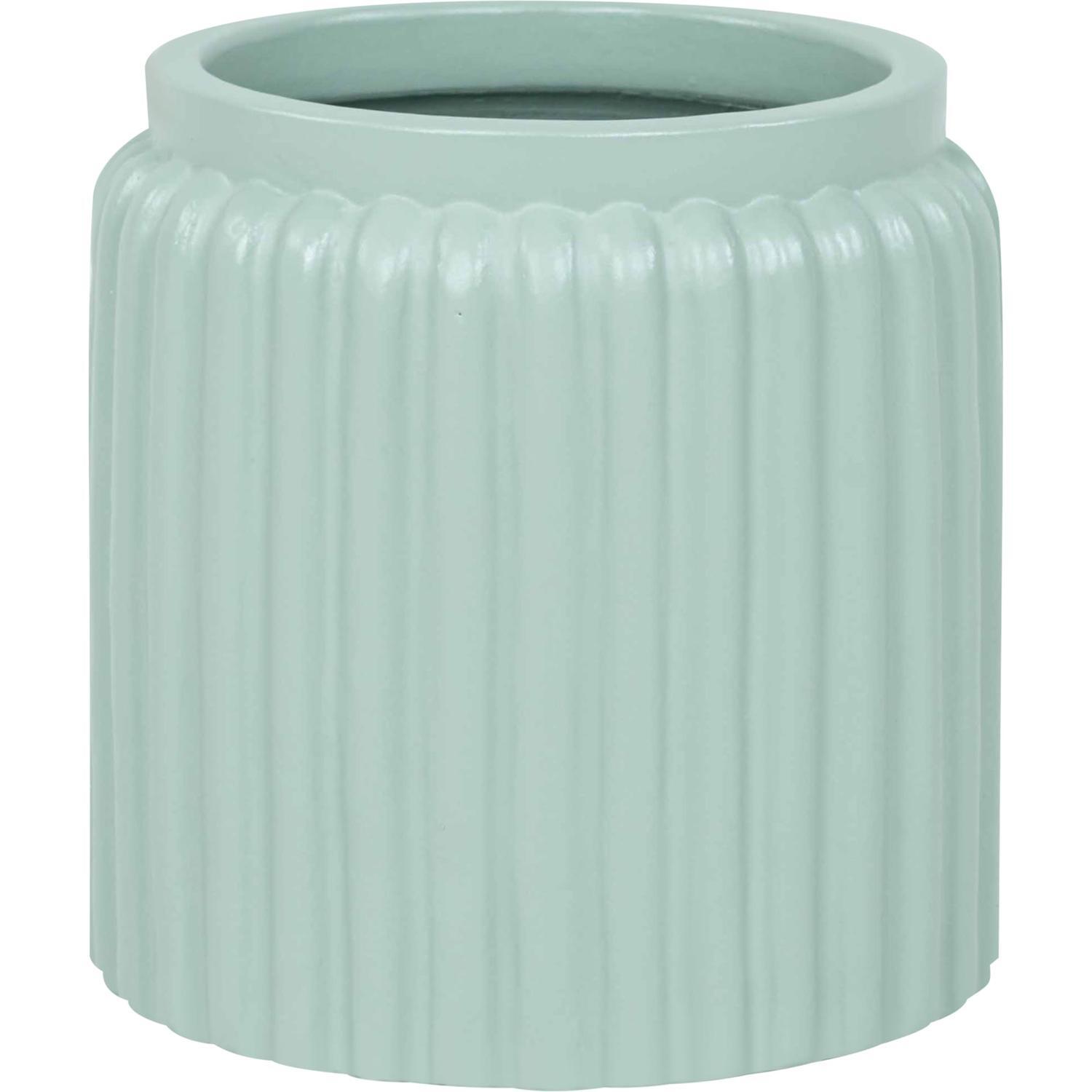 Indoor Lorraine Ceramic Pot Blue 16cm