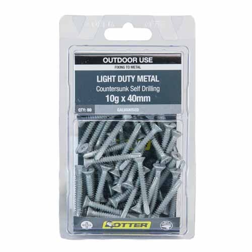Light Duty Metal Screws