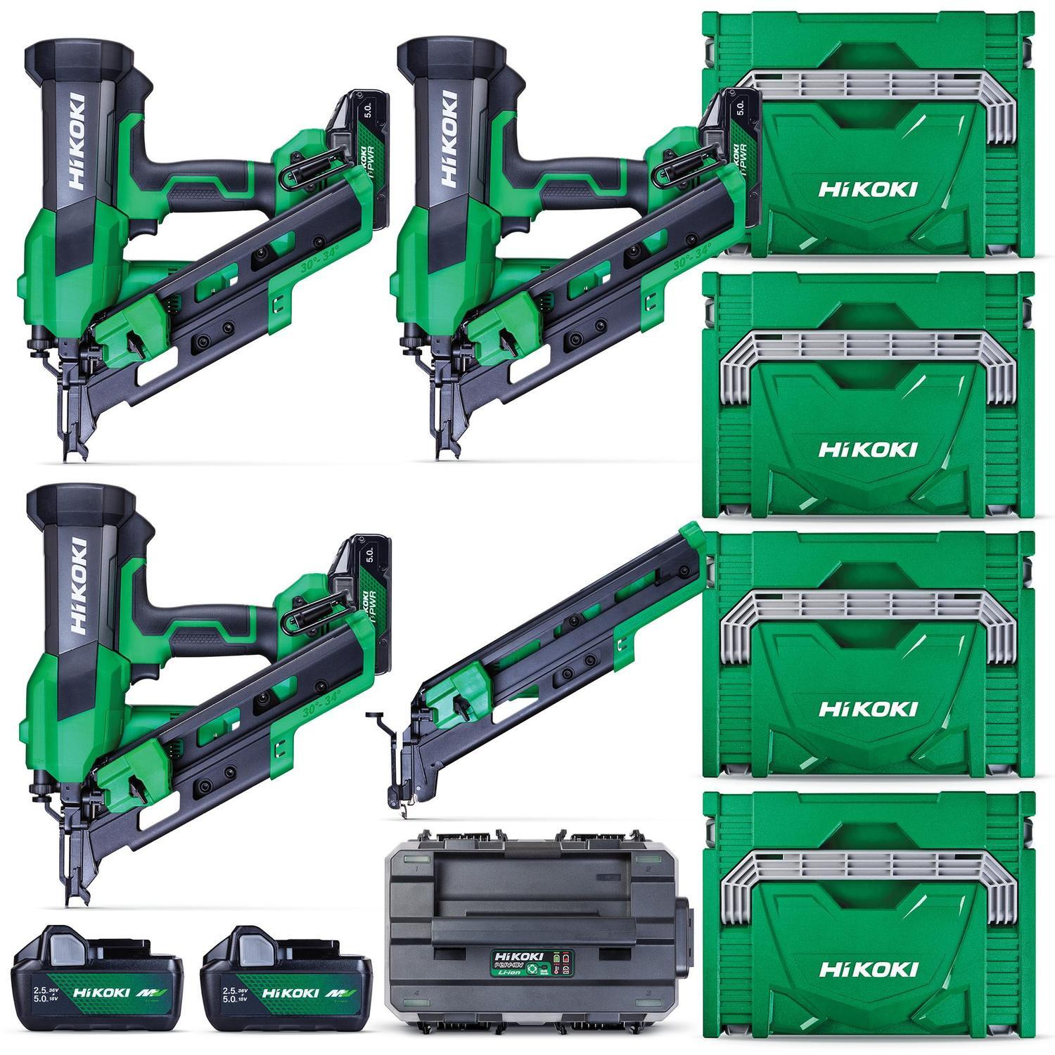 HiKOKI Speed Series Framing Nailer Crew Pack Combo Kit