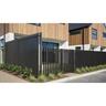Vertex Fence Panel H: 1200mm W: 2400mm Black