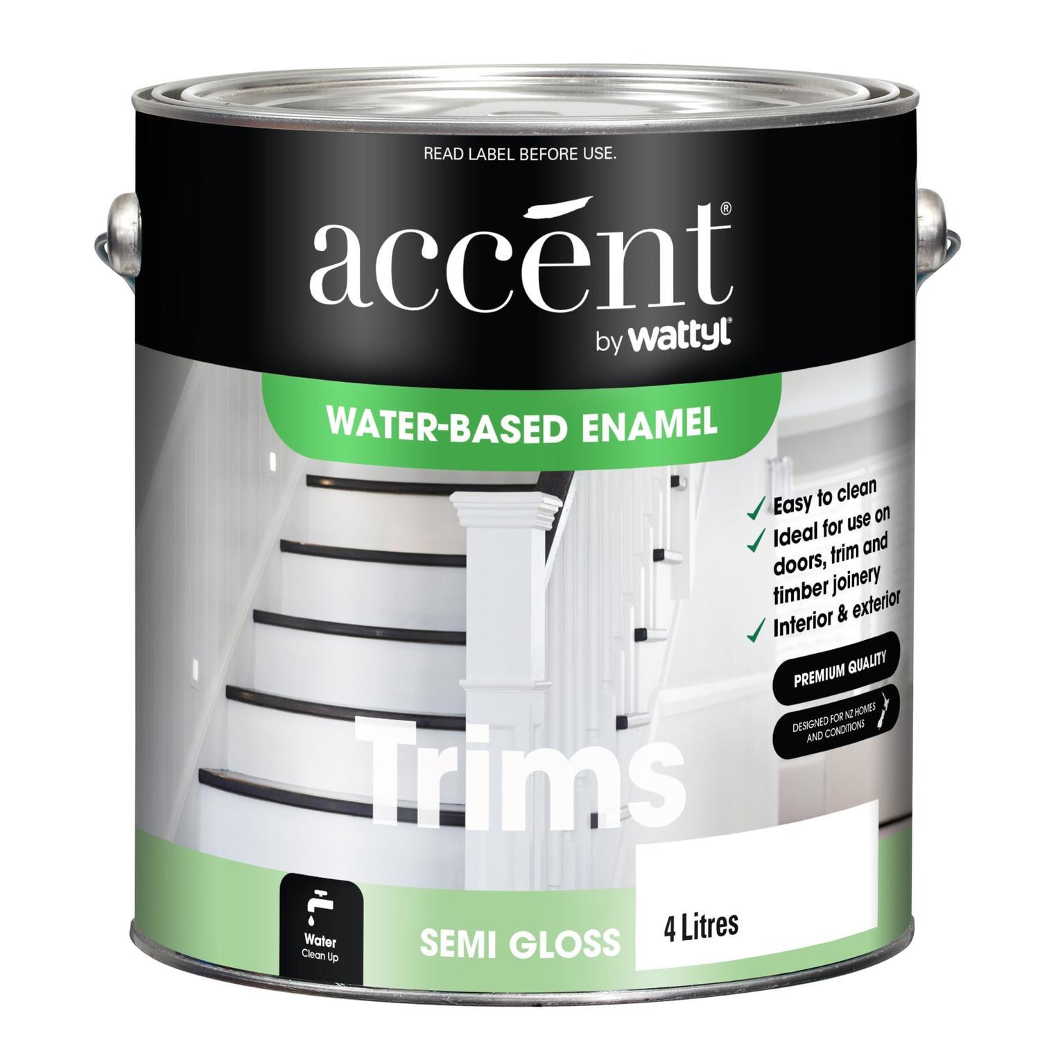 Water Based Semi-Gloss Enamel
