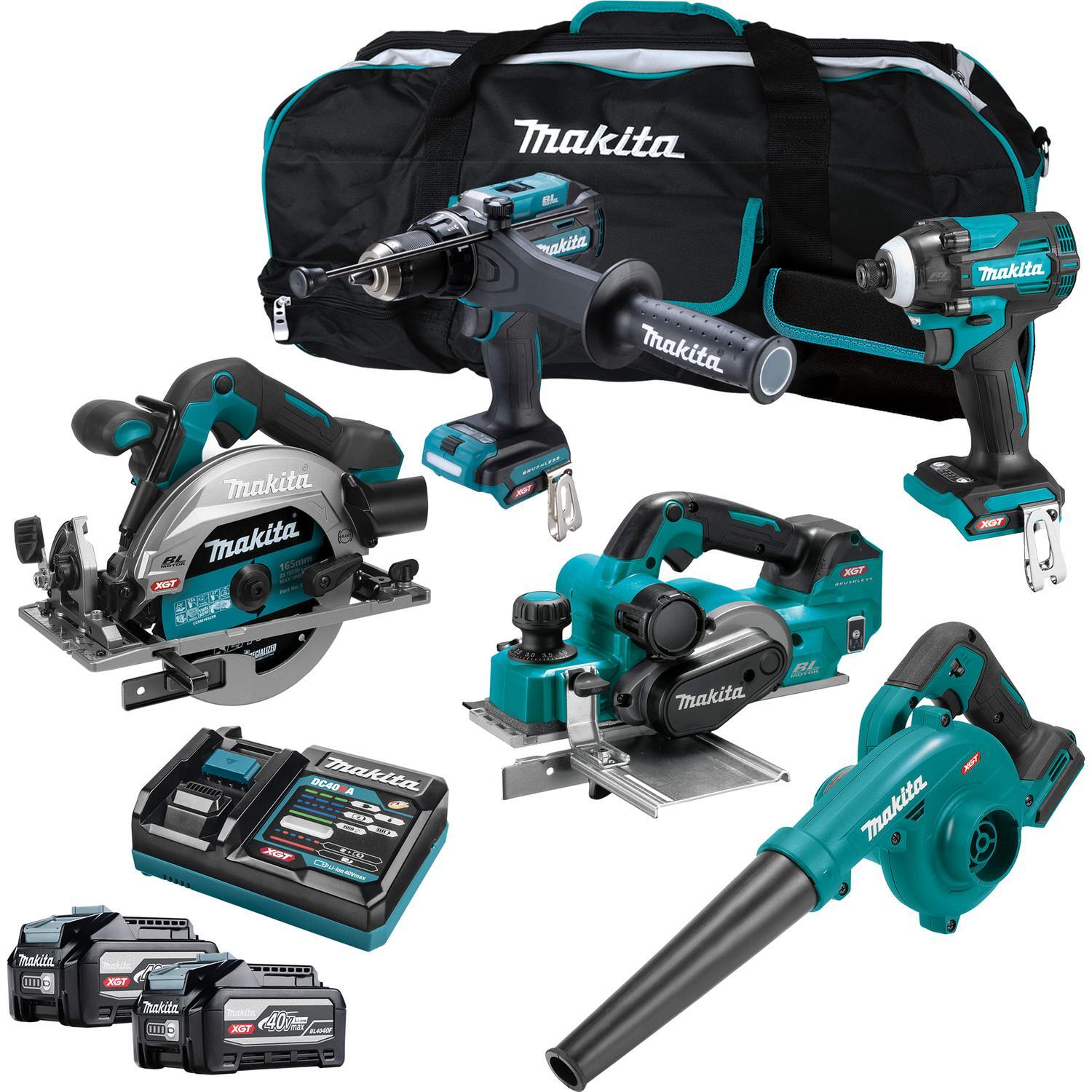 XGT 40 V 5 Piece Combo Kit 4.0 Ah