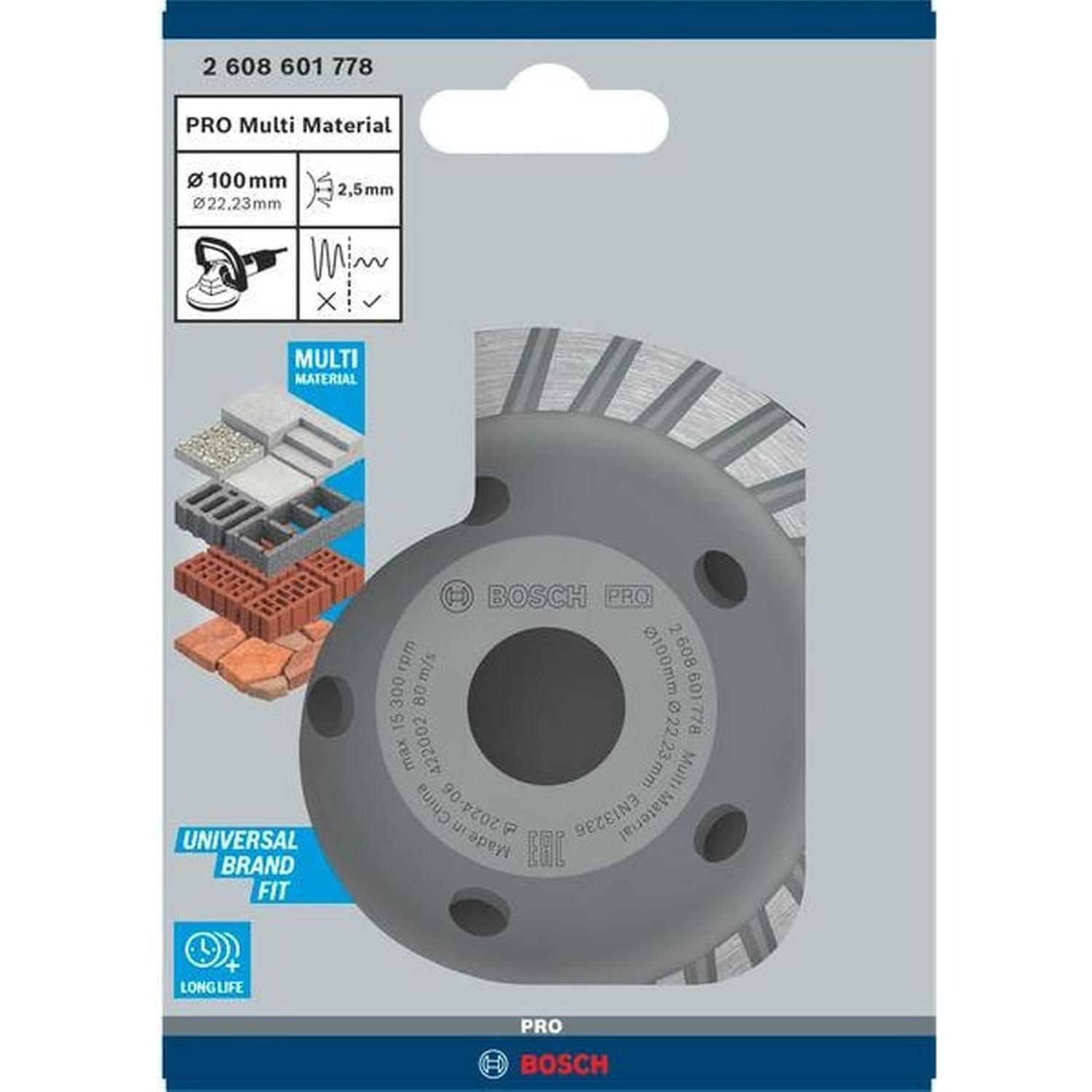 Multi Material Grinding Head 100mm