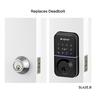 Electronic Smart Deadbolt  Black Finish