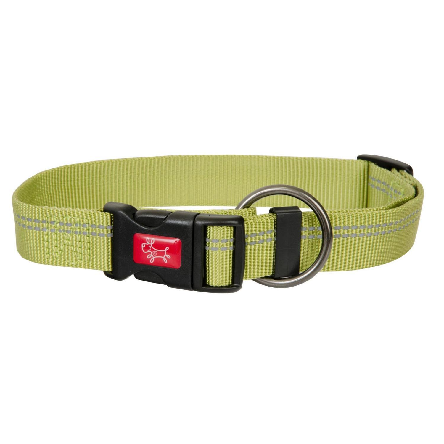 Easy Street Dog Collar Green M-L