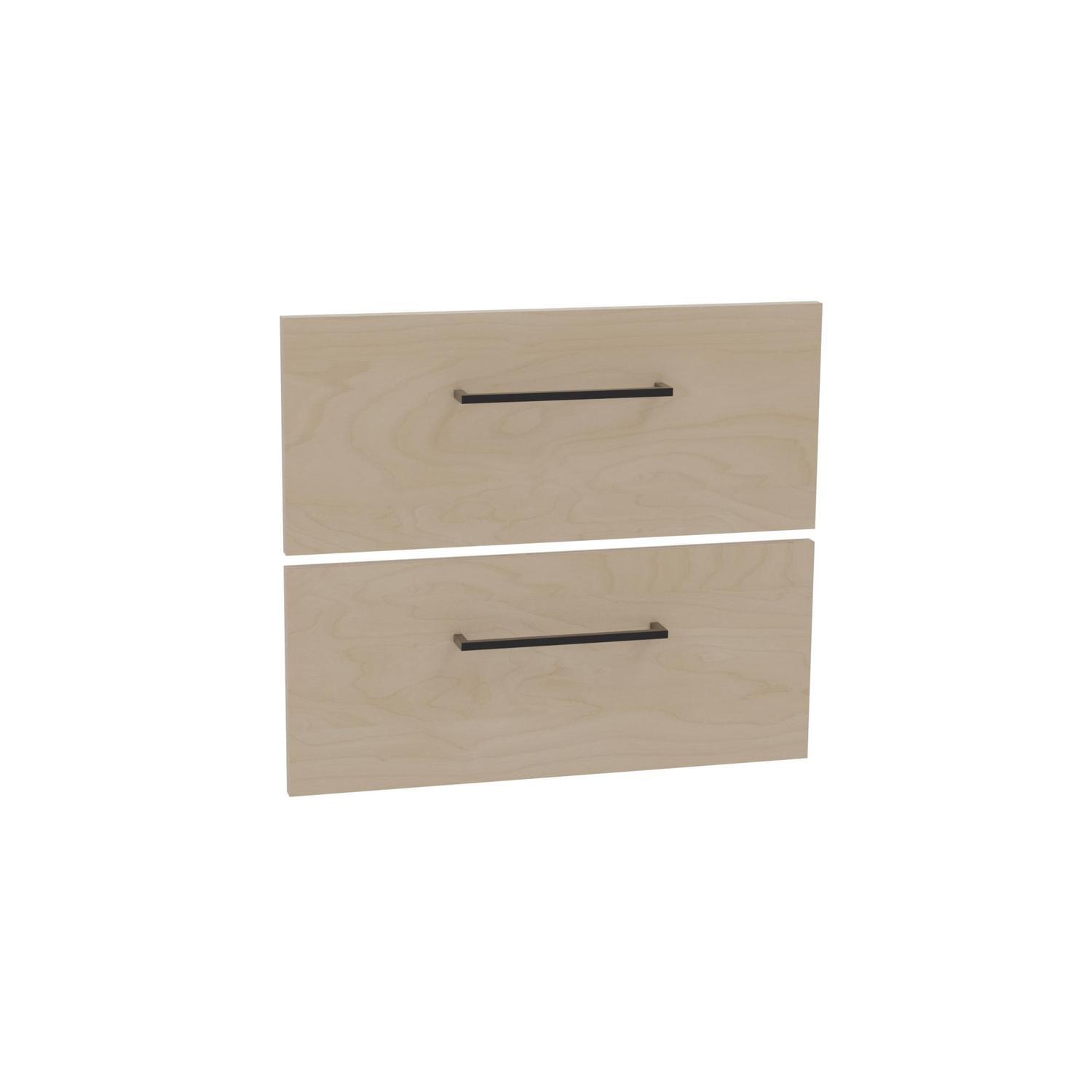 Wall Hung 2 Drawer Standard Drawer Front Set