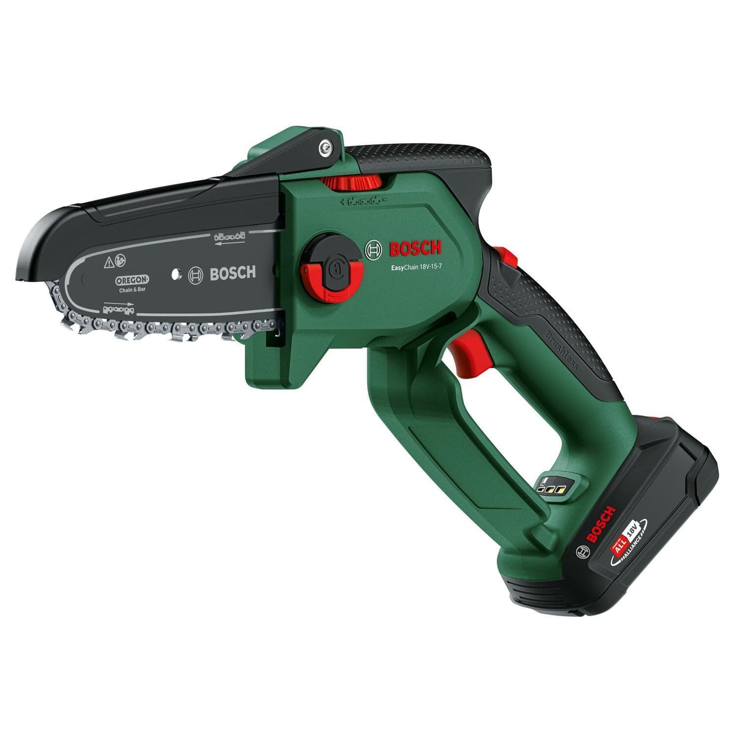 Bosch 18V Cordless 15cm Pruning Saw With 2.5Ah Battery and Charger (EasyChain 18V)