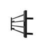 4 Bar Heated Towel Rail Black