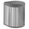 Swing Out Door Mounted Bin 30 Litre Stainless Steel