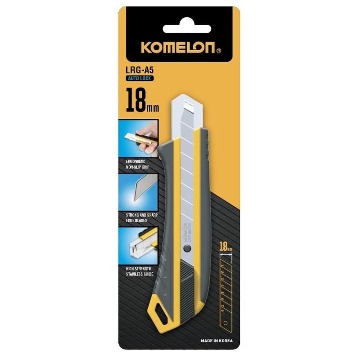 Ergonomic Auto Locking Snap off Blade Knife