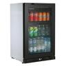 Glass 1-Door Bar Fridge 97L