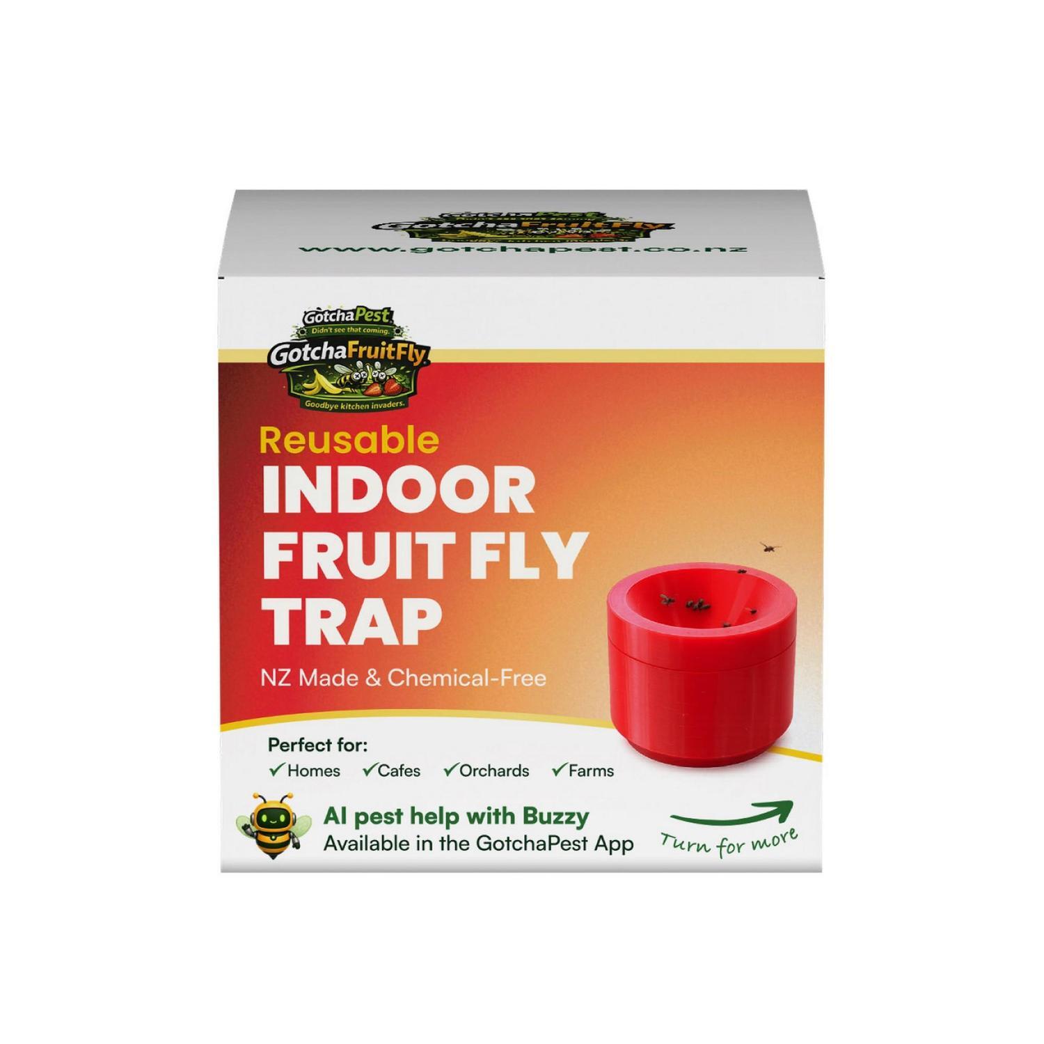 Reusable Indoor Fruit Fly Trap