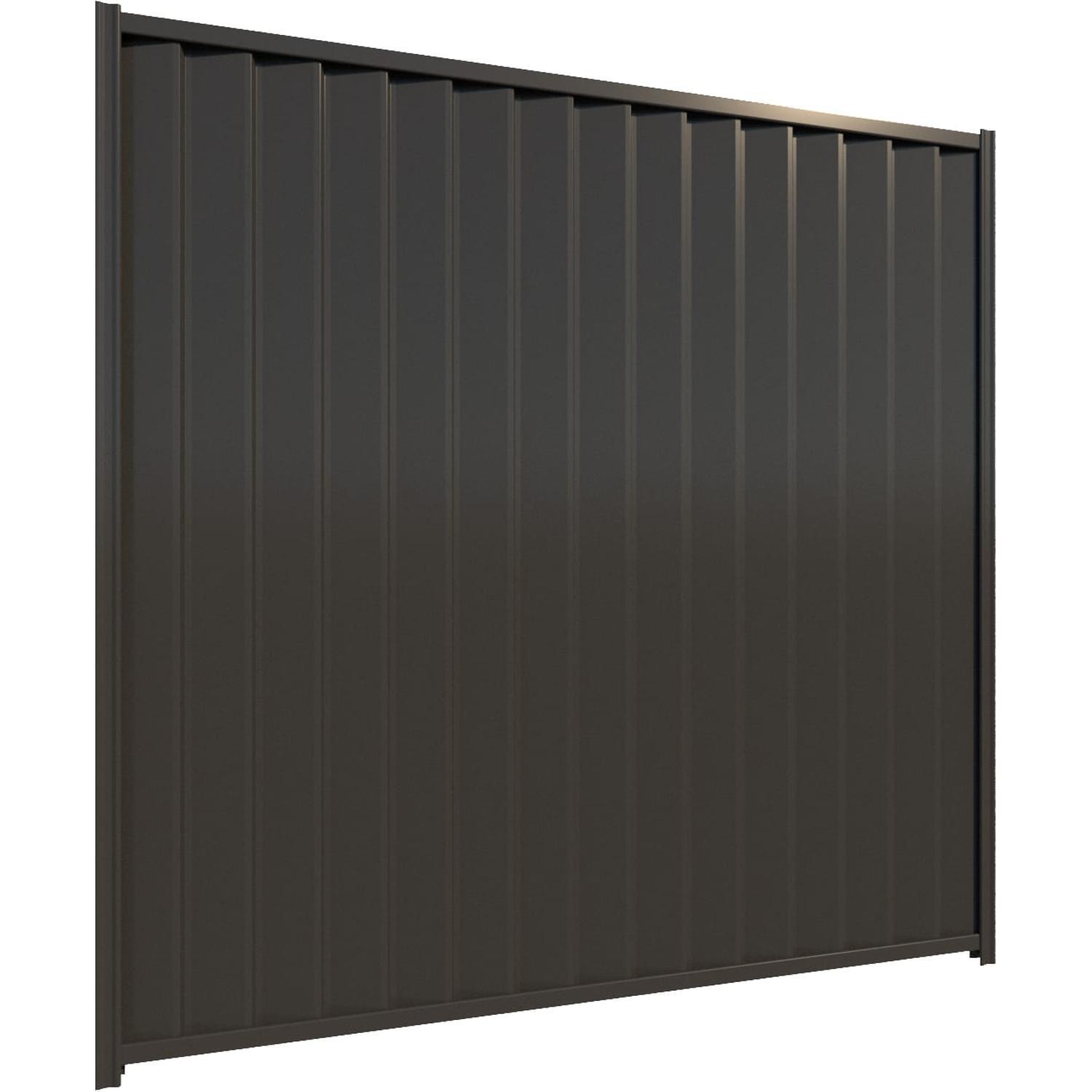 ColourWall Classic Fence Panel H: 2100mm x W: 2380mm Slate Grey