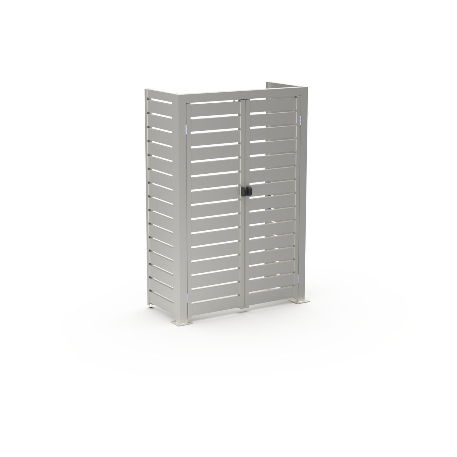 Utility Enclosure D: 500mm W: 1100mm H: 1650mm Titania