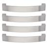 Cabinet Handle Curved D 128mm Stainless Steel