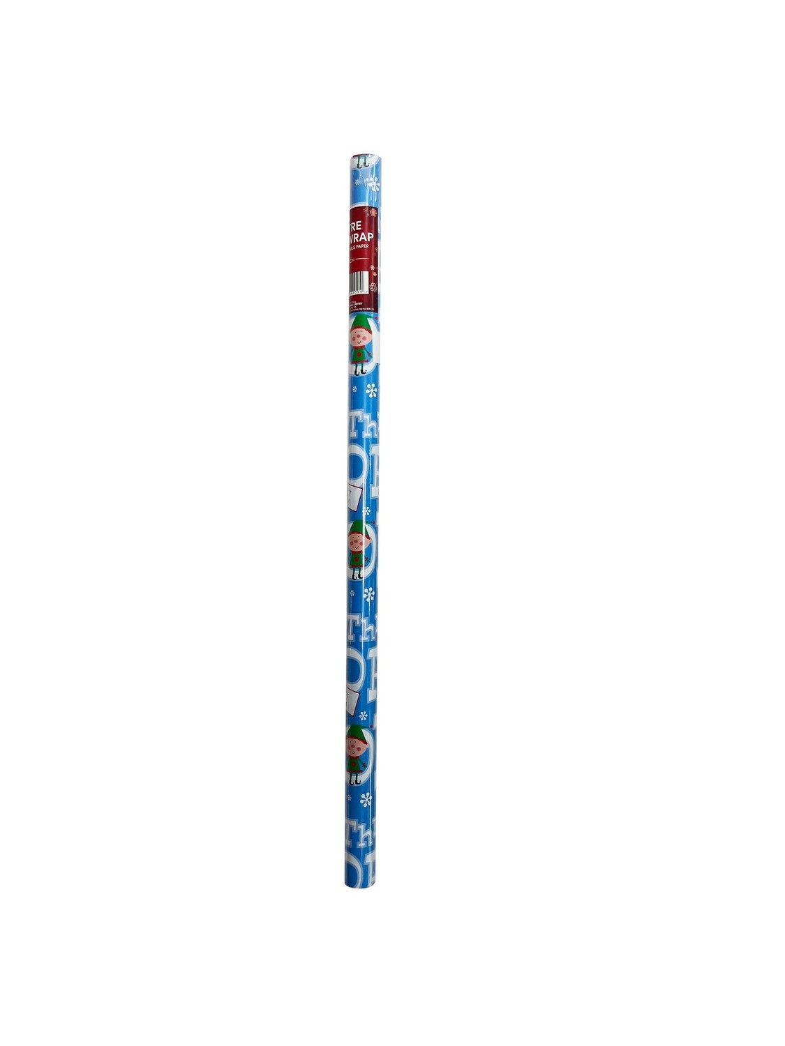 Christmas Wrap Elf 4m x 69cm Blue