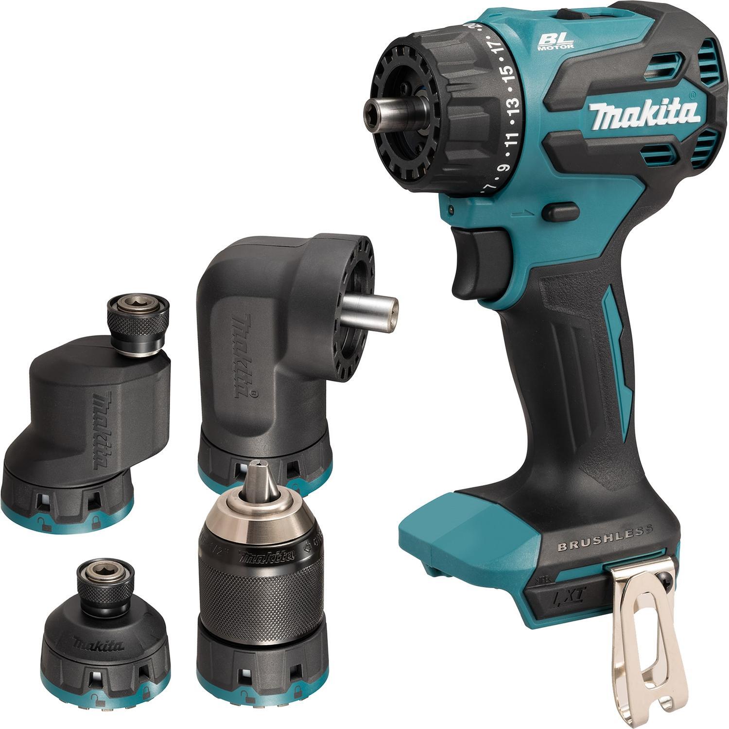 Brushless MultiHead Drill Driver 18 Volt