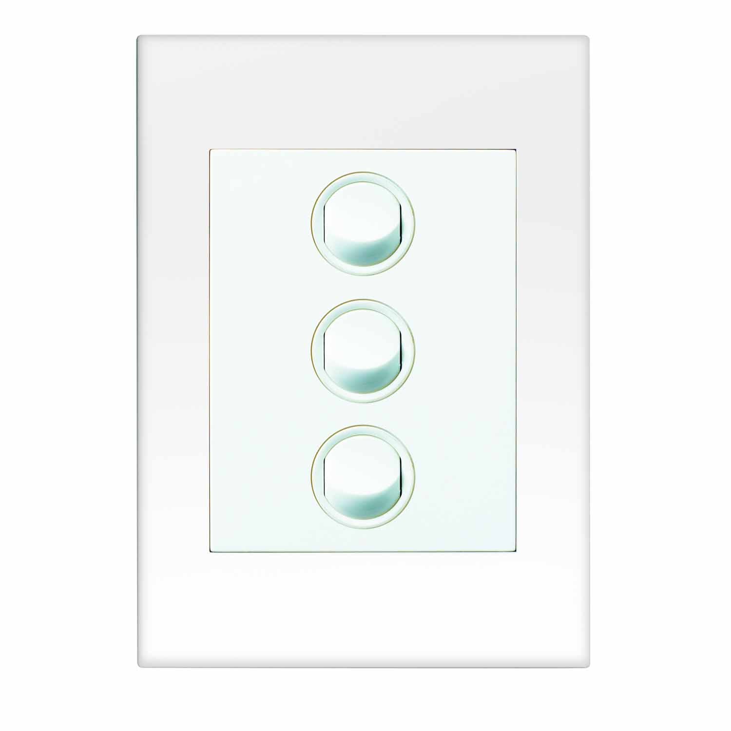 Vivo 3 Gang Vertical Switch