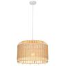 Sefina Bamboo And Rattan Pendant 45cm Natural