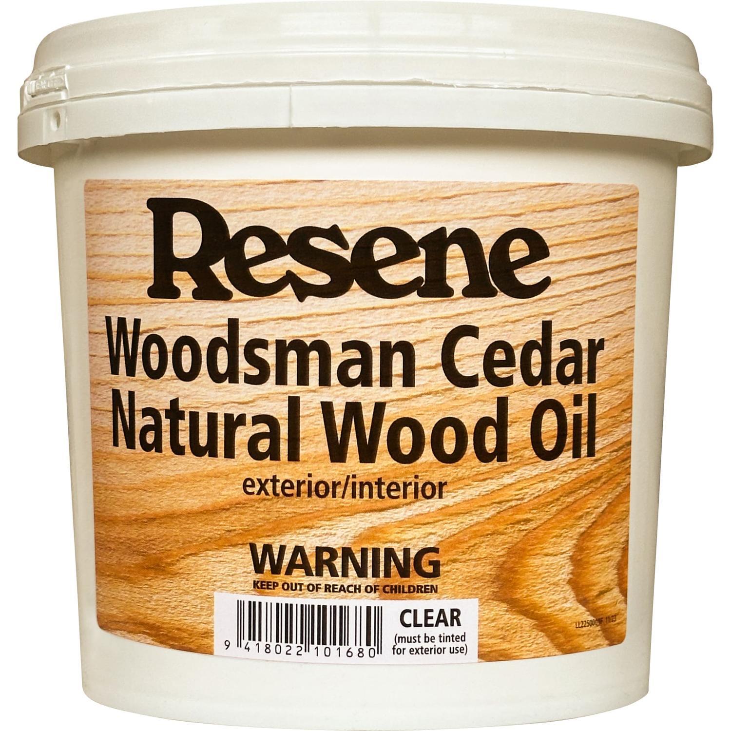 Woodsman Natural Wood Oil Tint Base 1L Tint Base