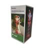 Long Legged Acrylic Santa Light H: 70cm, L: 24cm, D: 16cm / Solar White