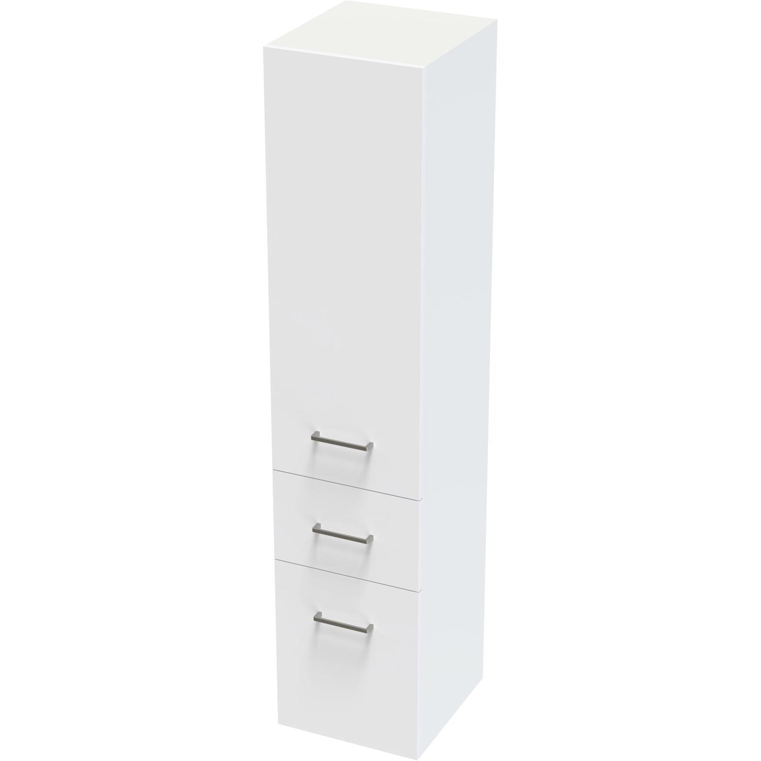 Classic Tower 1600X350X380 One Door Two Drawers Ultra Gloss White