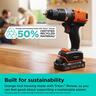 18V POWERCONNECT Cordless Brushless Hammer Drill Kit with 2 x 2.0Ah Batteries