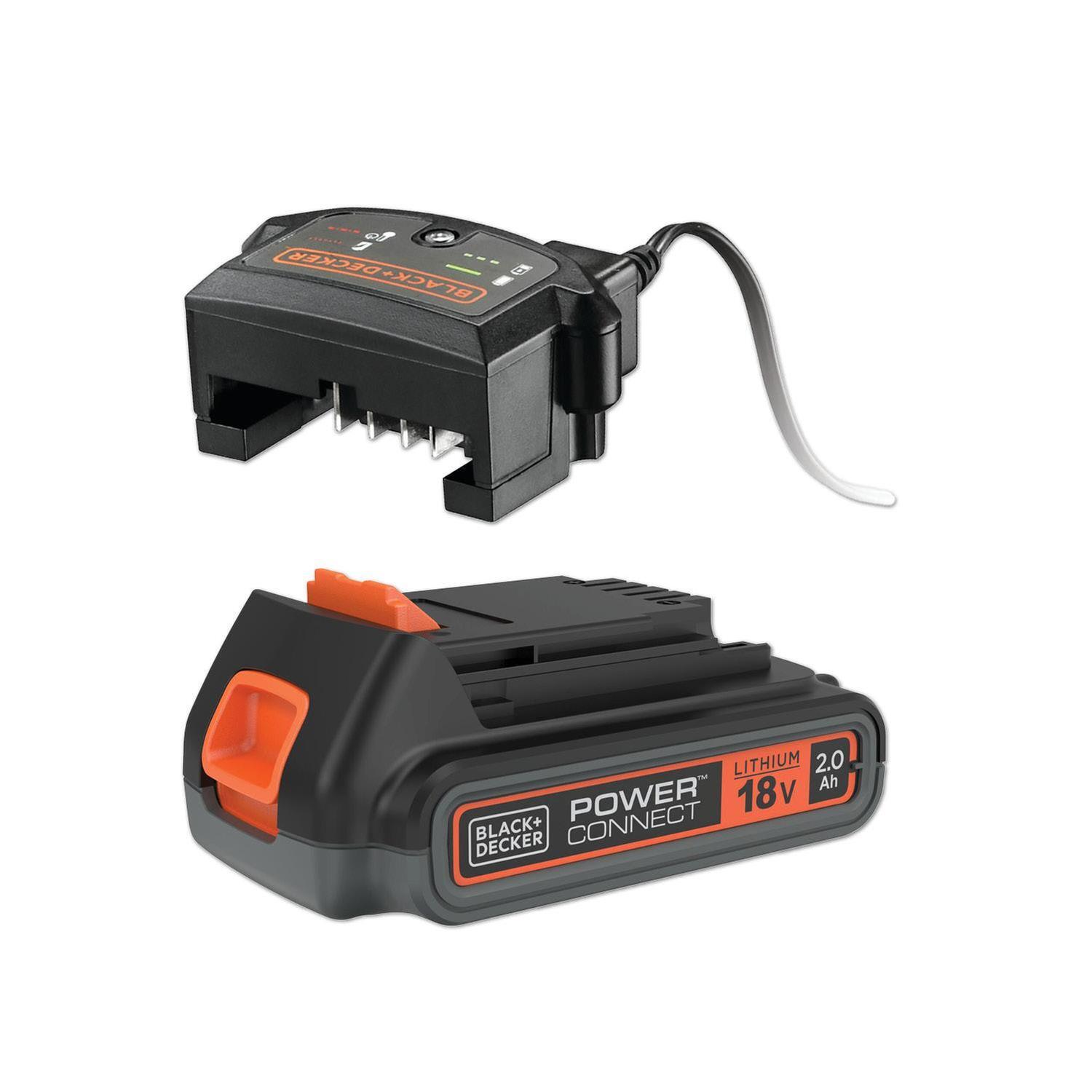 18V Battery Cup Charger 1.0A + 18V Li-Ion Battery 2.0Ah