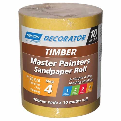 Master Painter Sand Paper  120 Grit