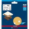 Expert C470 Sandpaper with 8 holes for Random Orbital Sanders 115 mm, G 80 5-pc 115mm