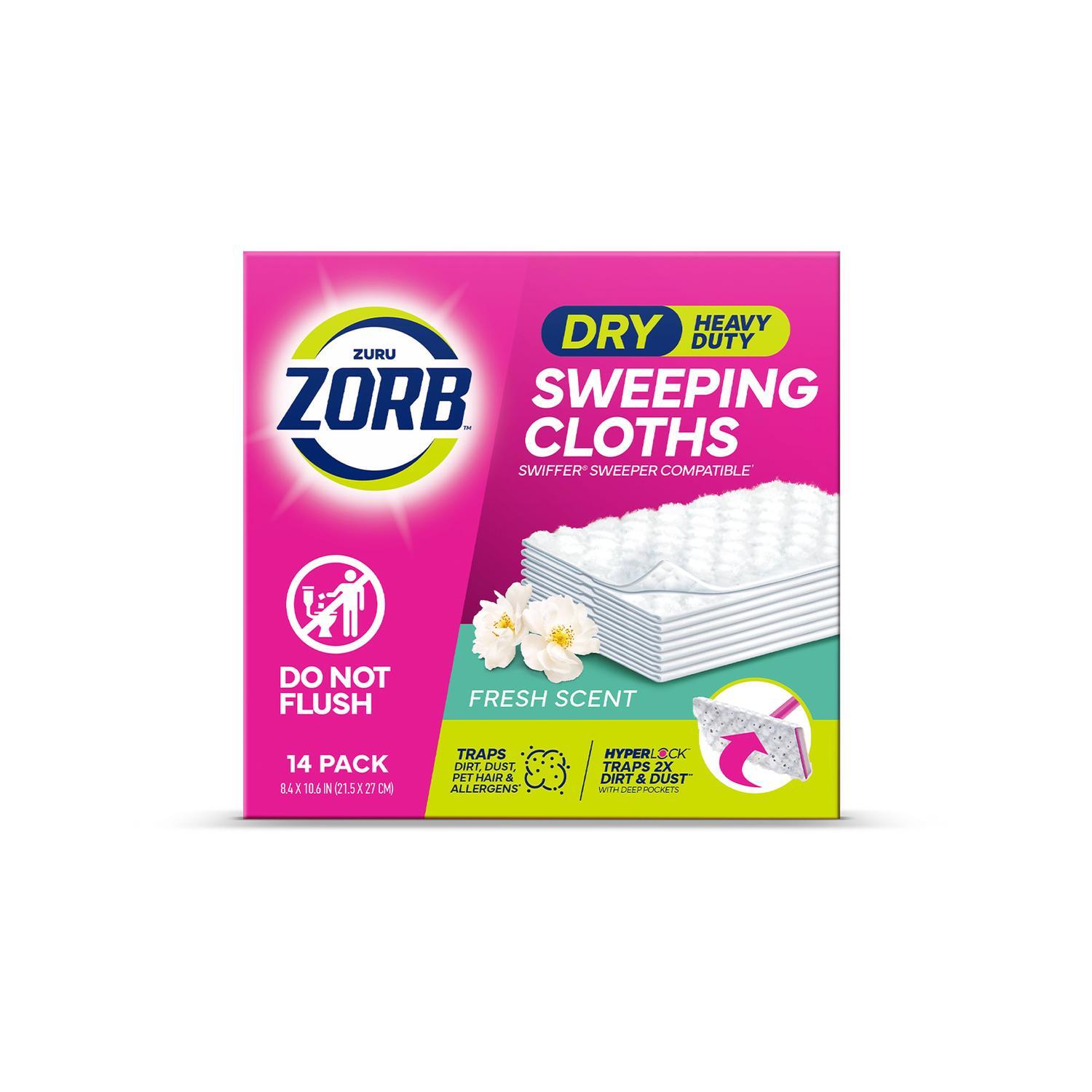 Dry Sweeping Cloths 14 Pack Fresh Scent