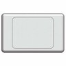 Blank Plate Light Switch White