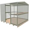 Shed H:1830mm, W:2280mm, D:2280mm Alu-Zinc
