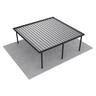 Double Carport L: 6050mm, W:6000mm, H:2100mm Black