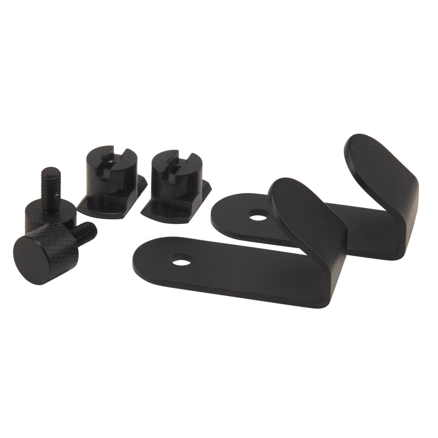 Mounting hook Steel powder coated finsih black